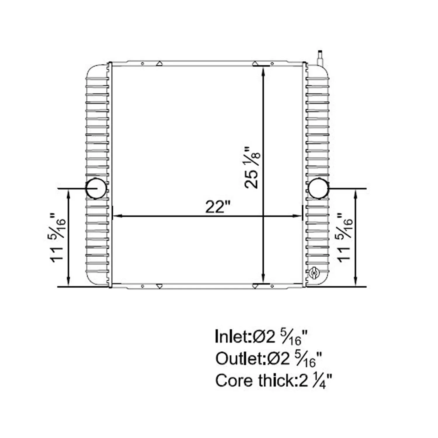 10601008 International Radiator