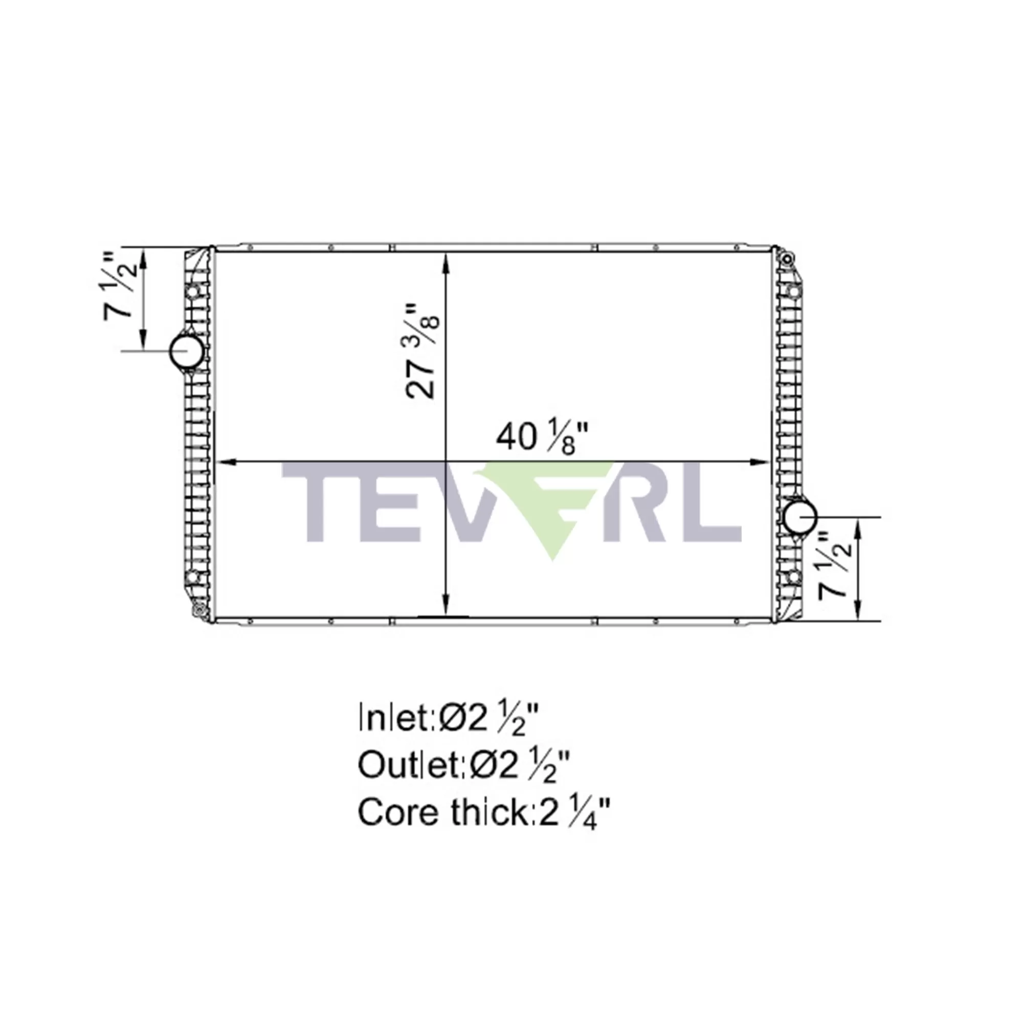 10601001 International Radiator