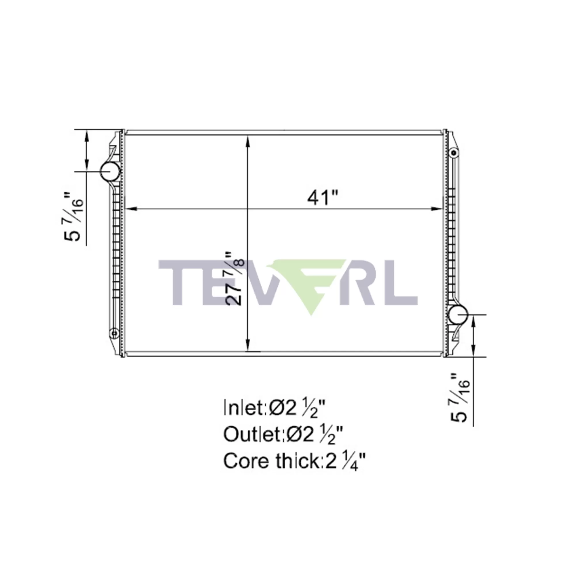 10601003 International Radiator