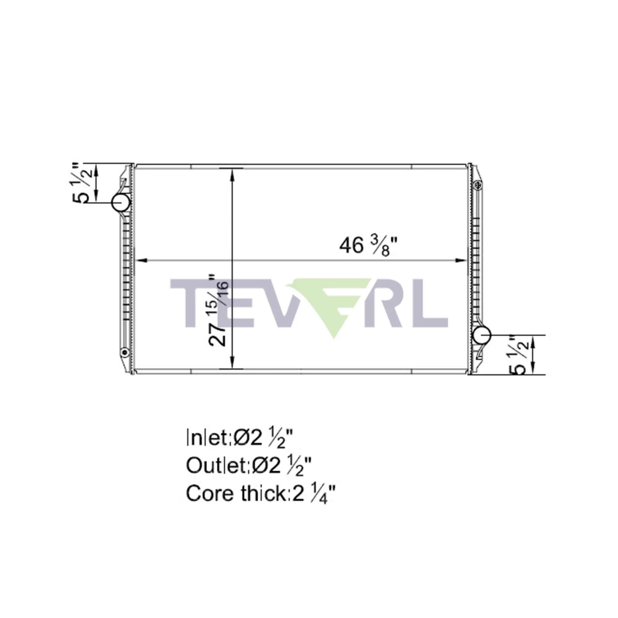 10601004 International Radiator