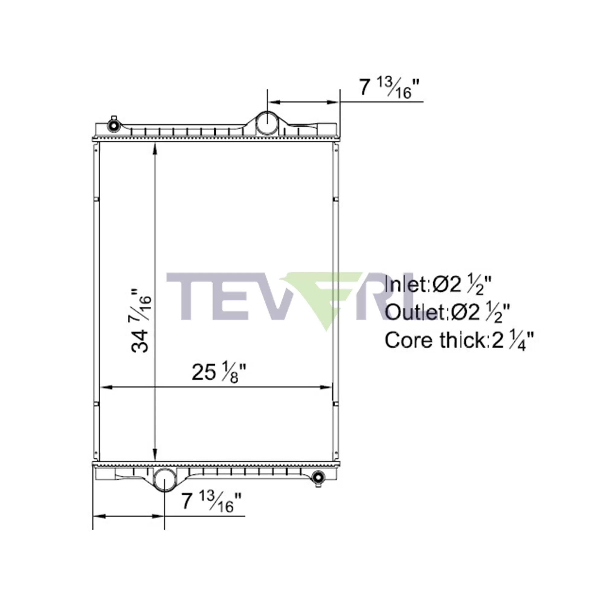 10601005 International Radiator