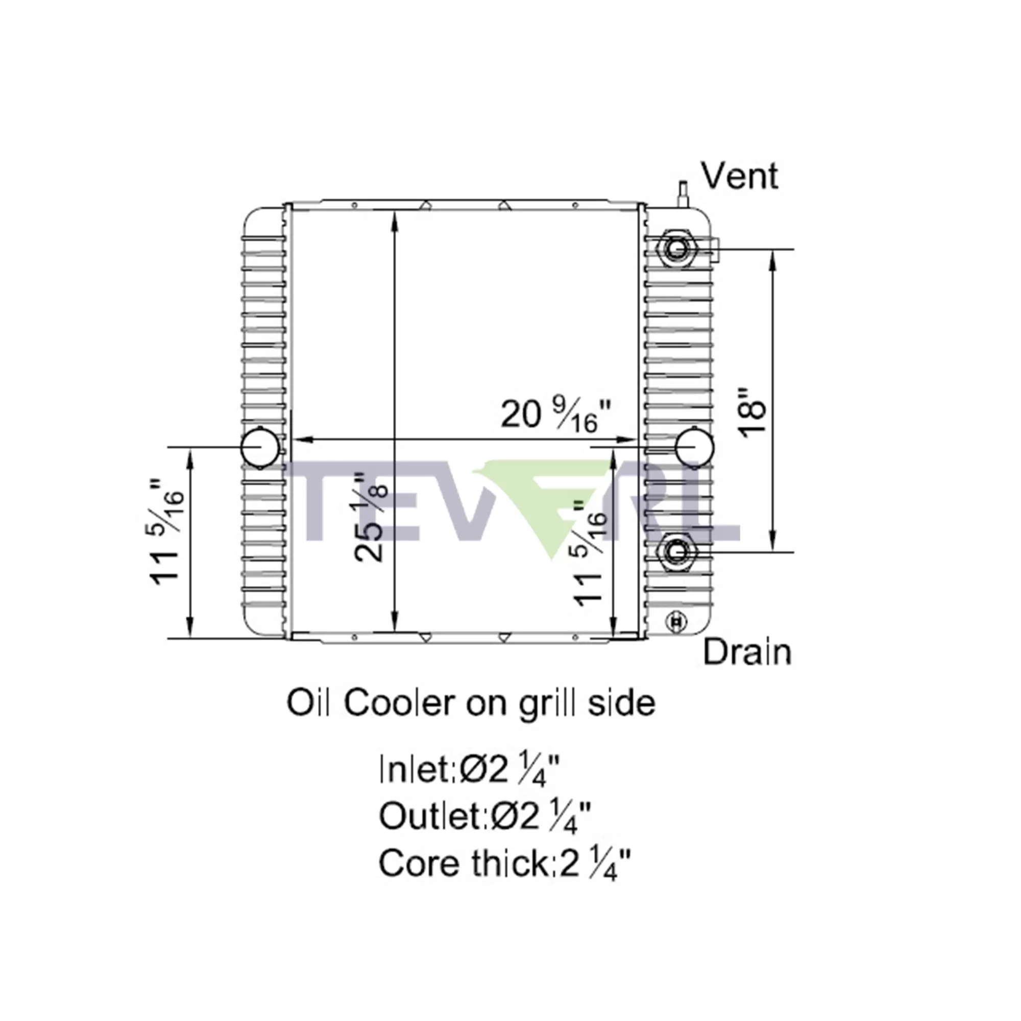 10601007 International Radiator