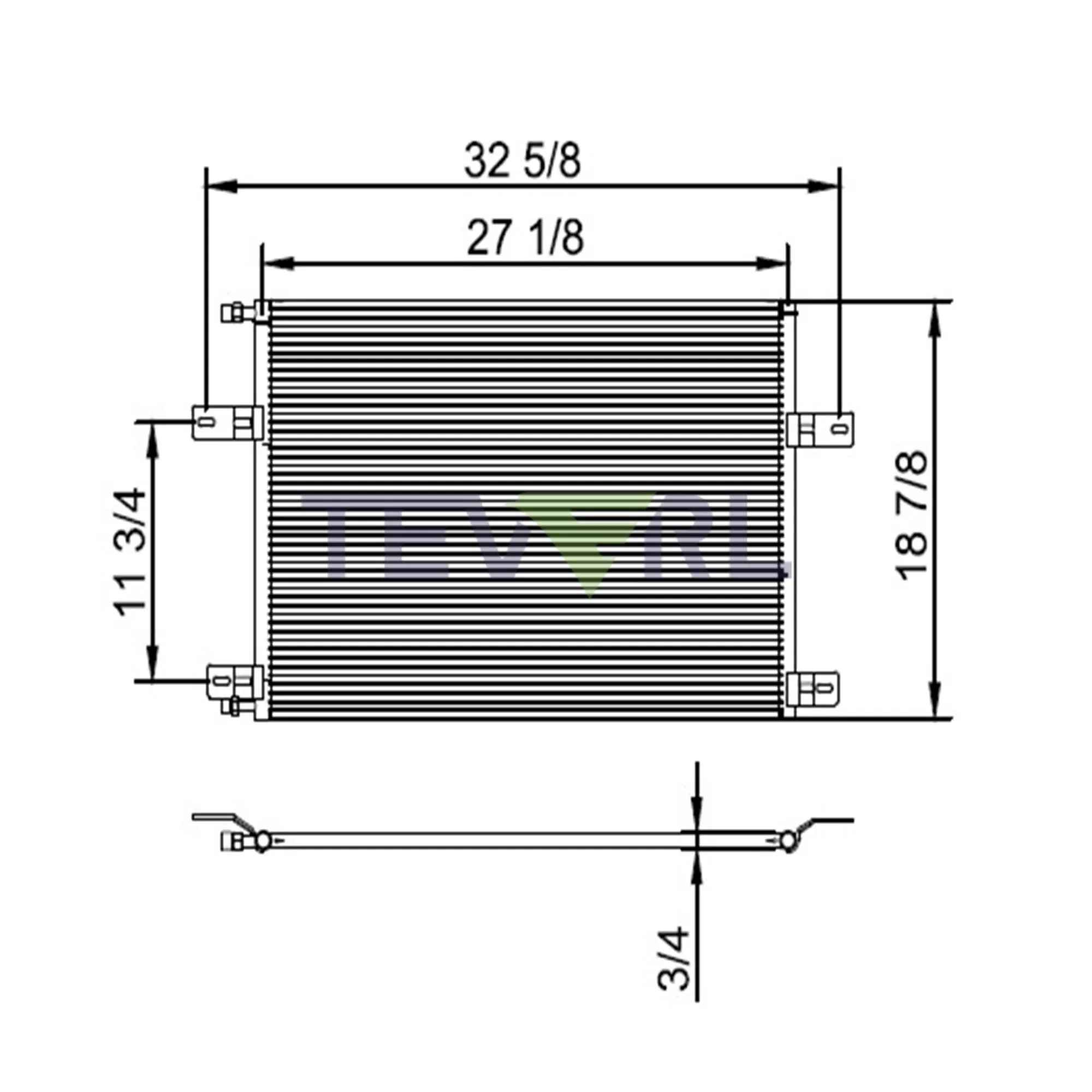 10503002 Mack Condenser