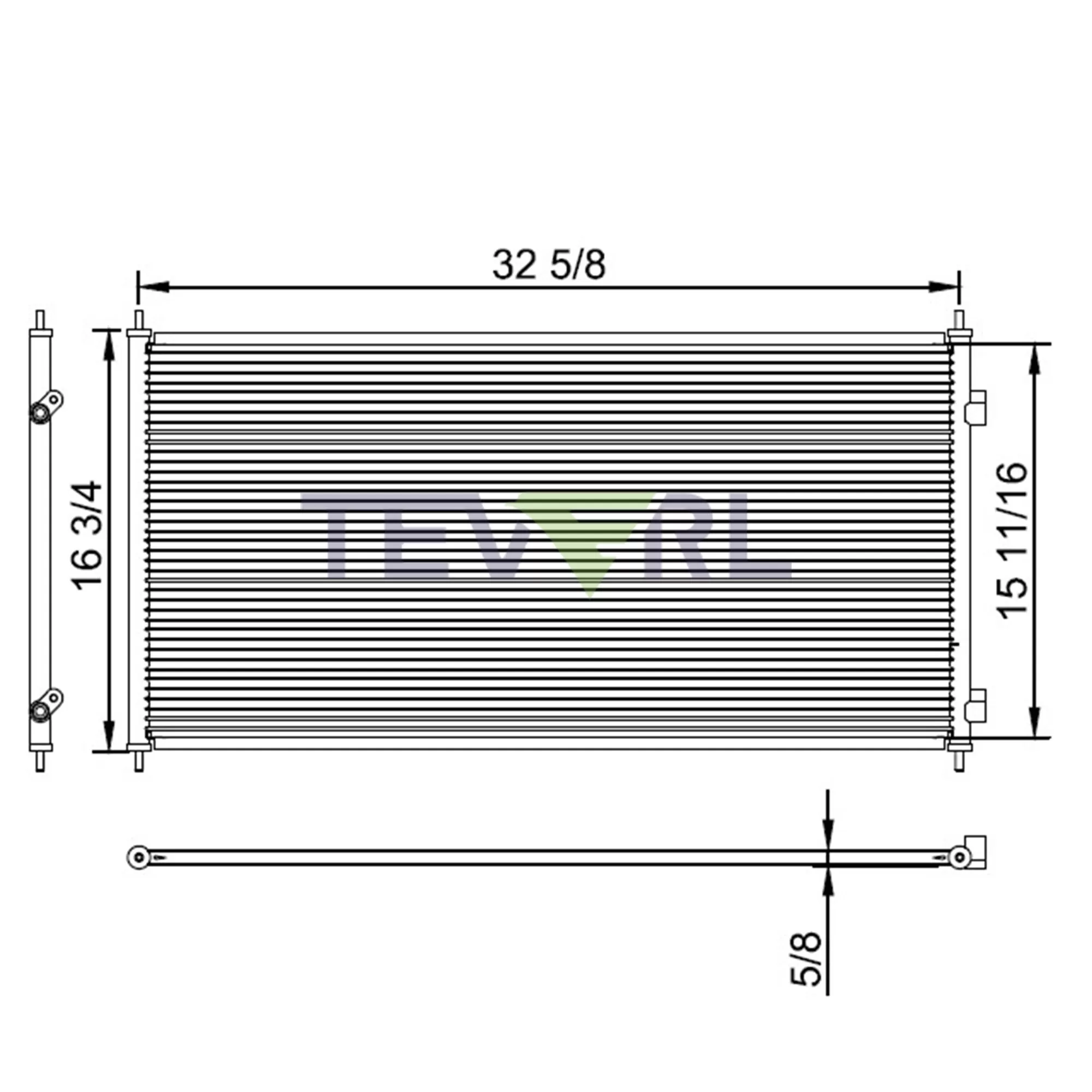 10603001 International Navistar Condenser