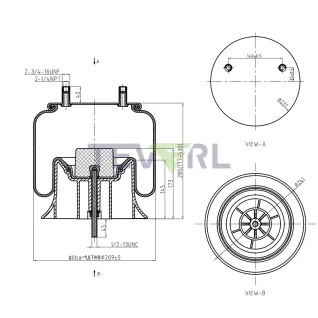 30103043 AIR SPRING 64692